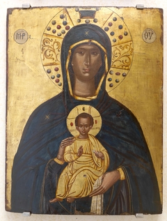 Virgin Nikopoios by Thomas Bathas