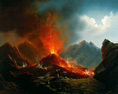 Vulkanausbruch am Vesuv (Italien) by Hubert Sattler