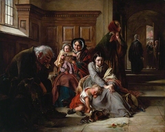 Waiting for the Verdict by Abraham Solomon