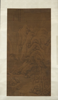 Winter Landscape, in Ming style by Wen Jia