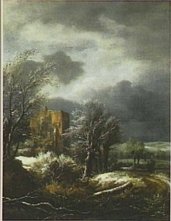 Winter Landscape with the Ruins of Brederode