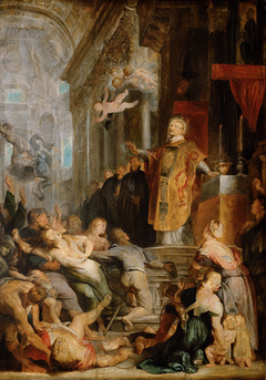 Wunder des Hl. Ignatius von Loyola by Peter Paul Rubens