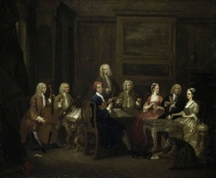 A Musical Party, The Mathias family by Gawen Hamilton
