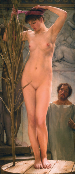 A Sculptor's Model by Lawrence Alma-Tadema