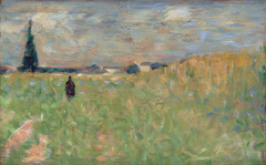A Summer Landscape by Georges Seurat