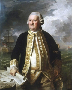 Admiral Clark Gayton, 1712-1784/5 by John Singleton Copley