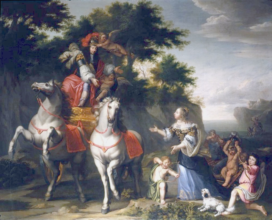 Allégorie du mariage de Louis XIV et de l'infante Marie-Thérèse d'Autriche