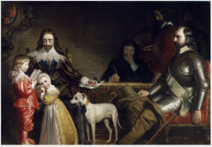 An Interview between Charles I and Oliver Cromwell by Daniel Maclise