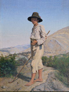 An Italian Shepherd Boy