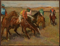 Before the Race by Edgar Degas