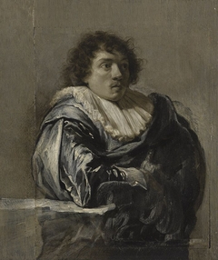 Bildnis des Malers Palamedesz Palamedes, gen. Stevaerts (Werkstatt) by Anthony van Dyck