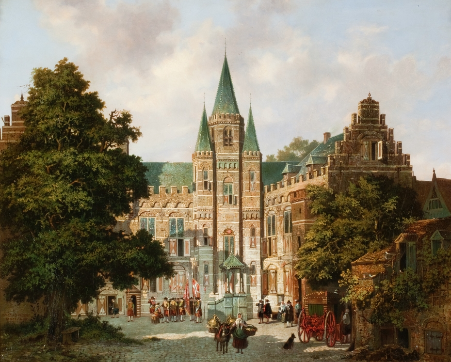 Bisschopshof te Utrecht anno 1600
