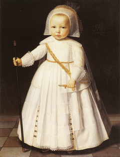 Boy in White - c. 1641 by Dirck van Santvoort