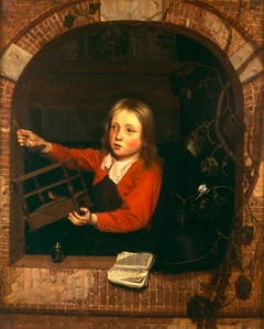 Boy with a Birdcage