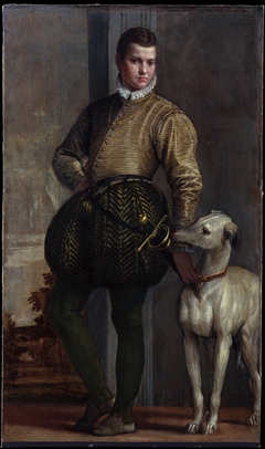 Boy with a Greyhound by Paolo Veronese
