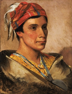 Bread, Chief of the Tribe by George Catlin