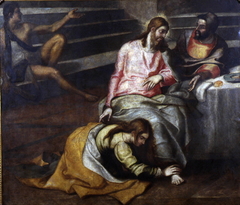 Christ in the House of Simon the Pharisee by Girolamo Muziano