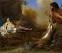 Cimon and Iphigenia by Cornelius van Poelenburgh