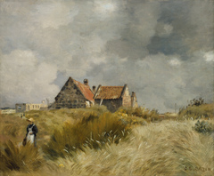 Cottage in the Dunes by Jean-Charles Cazin