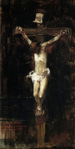 Cristo crucificado by Francisco Domingo Marqués