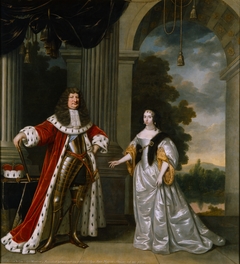 Der Große Kurfürst Friedrich Wilhelm von Brandenburg und Luise Henriette by Pieter Nason