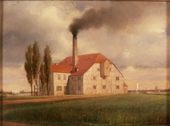 Die Tonwarenfabrik von Ernst March in Charlottenburg