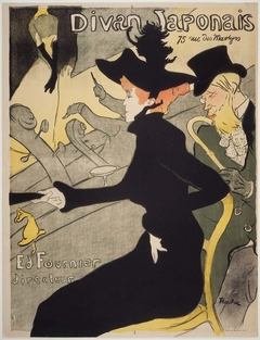 Divan Japonais by Henri de Toulouse-Lautrec