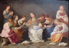 Education of the Virgin Mary by Guido Reni