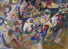 Entwurf 3 zu "Komposition VII" by Wassily Kandinsky