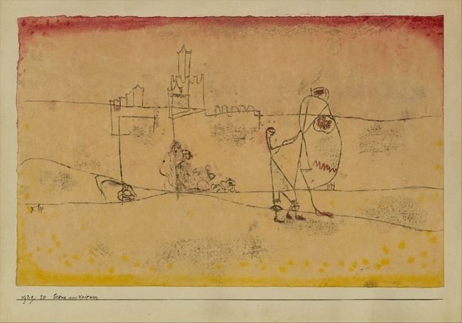 "Episode At Kairouan" Paul Klee - Artwork On USEUM