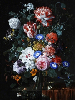 Flowerpiece with Tulips, Roses, Convolvuli and other Flowers