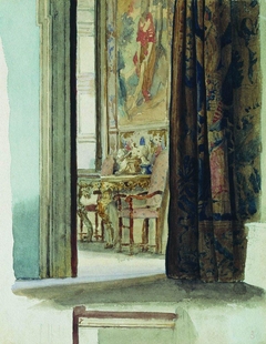 Fragment of an Interior by Fyodor Bronnikov