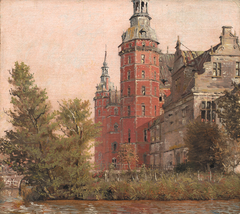 Frederiksborg Castle seen from the Northwest. Study