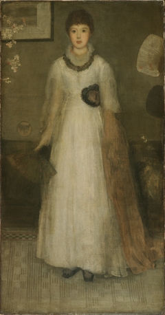 Harmony in Grey and Peach Colour by James Abbott McNeill Whistler