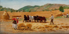 Harvest in Anticoli by Pedro Weingärtner