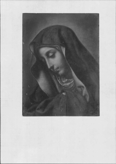 Head of the Virgin by after Carlo Dolci