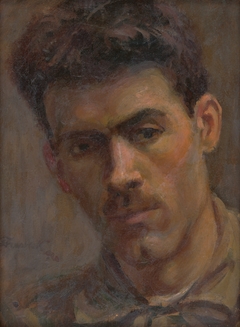 Head Study of a Man by Ladislav Treskoň