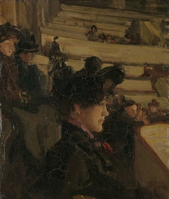 In het theater by Isaac Israels