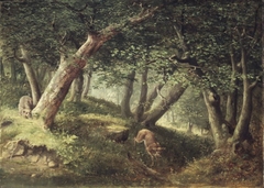 In the Forest by William Holbrook Beard