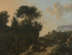 Italienische Landschaft by Johann Franz Ermels