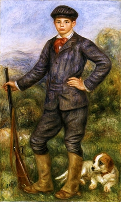 Jean as a Huntsman by Auguste Renoir