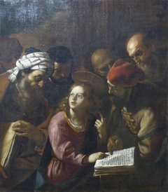 Jesus among the doctors of the Law by Mattia Preti