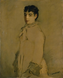 Jeune Femme en rose by Edouard Manet