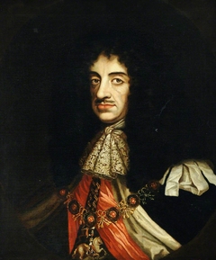 King Charles II (1630–1685) in Garter Robes by after Henri Gascars