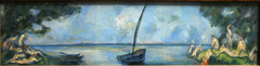 La Barque et les Baigneurs by Paul Cézanne