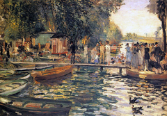 La Grenouillère by Auguste Renoir