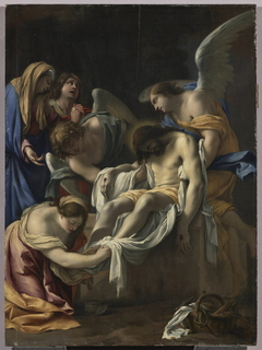 La Mise au tombeau by Simon Vouet