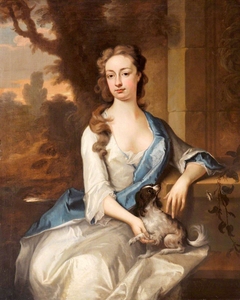 Lady Charlotte Herbert (died after 1751), later Lady Charlotte Morris (m. 1723), then Lady Charlotte Williams by Michael Dahl