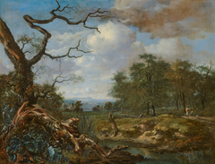 Landscape at the Edge of Woods