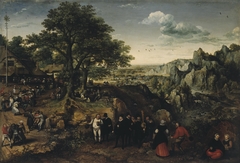 Landscape with a Rural Festival